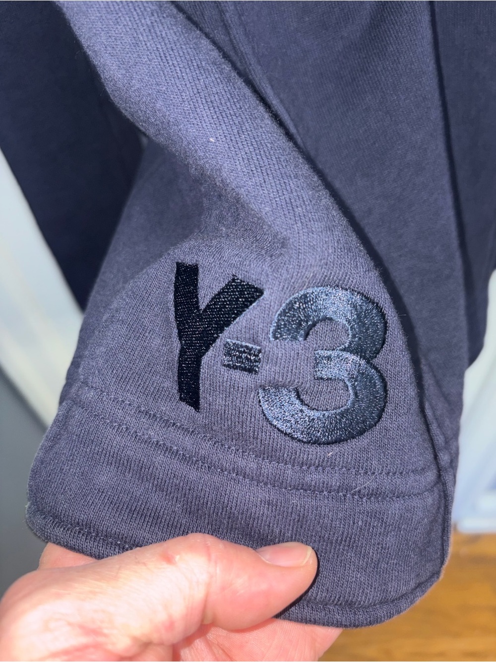 Y-3 Men's Navy Button-Front Jacket - Picture 4 of 14